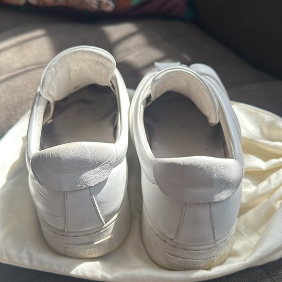 Alexandre Birman White Leather Sneakers, Women’s 39 (8.5)